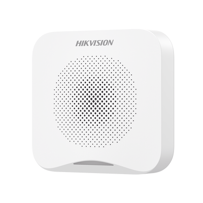 Hikvision Serie AX HOME Nuevo Sistema de Alarma Inalambrico Wi-Fi 4G LAN Sirena Inalámbrica Interior / Alerta Ajustable entre 80 a 95dB Duración ajustable de la alarma entre 10 segundos a 15 minutos CASTelecom